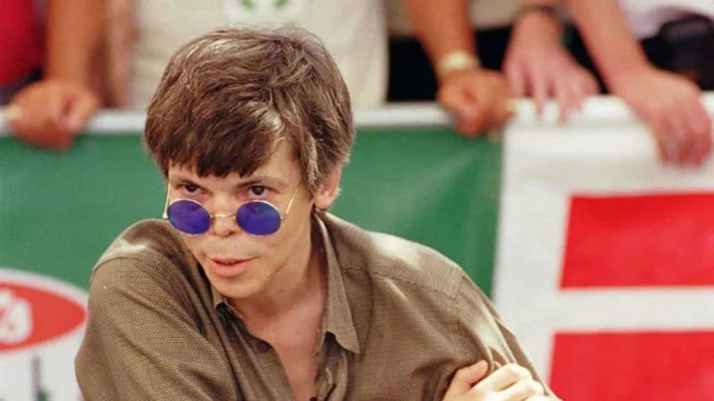 Stu Ungar am Pokertisch.