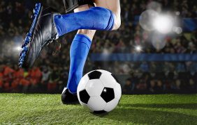 Aufnahme des italienischen Fußballspielers Sandro Tonali.