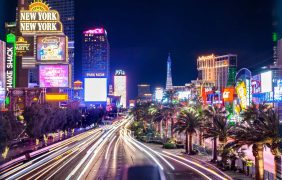Vegas Strip bei Nacht