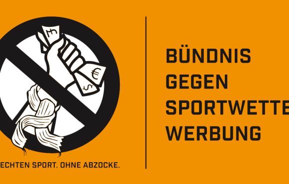 Offizielles Logo des Bündnisses gegen Sportwetten-Werbung