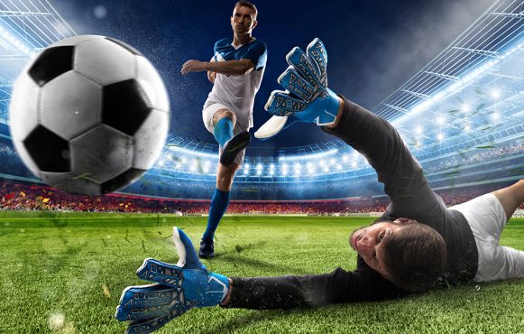 Aufnahme mehrerer Spieler vom FC Fulham mit dem Logo eines Glücksspiel-Anbieters auf dem Trikot.