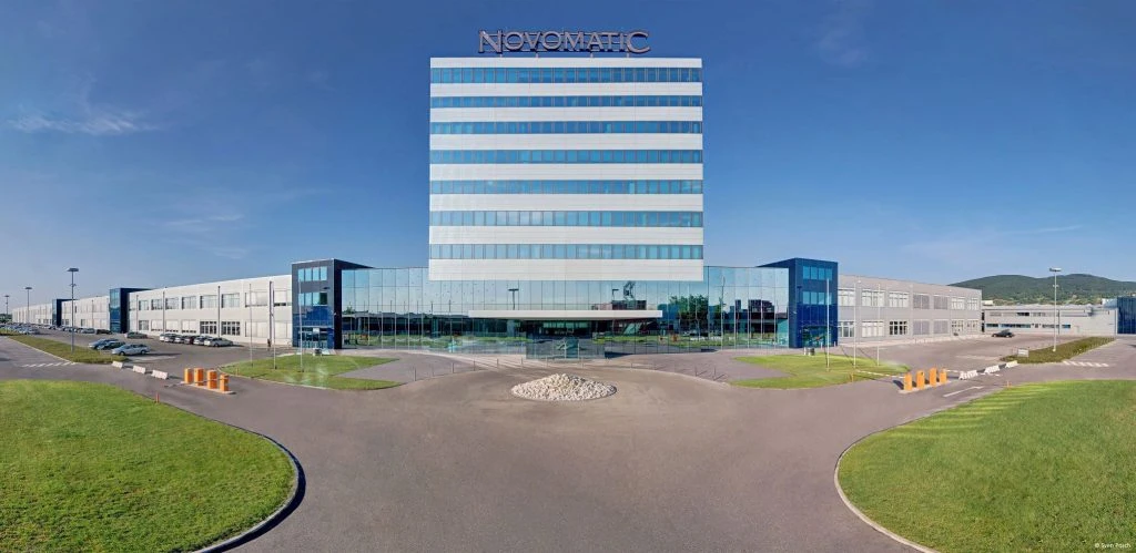 Aufnahme des Headquarters von Novomatic