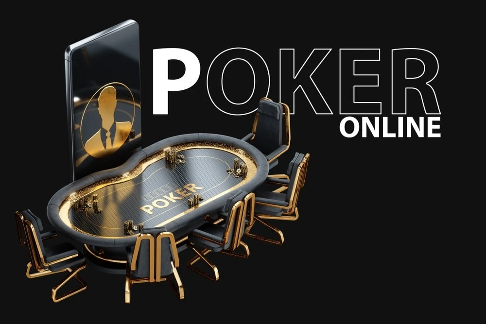 digitaler Pokertisch in 3D