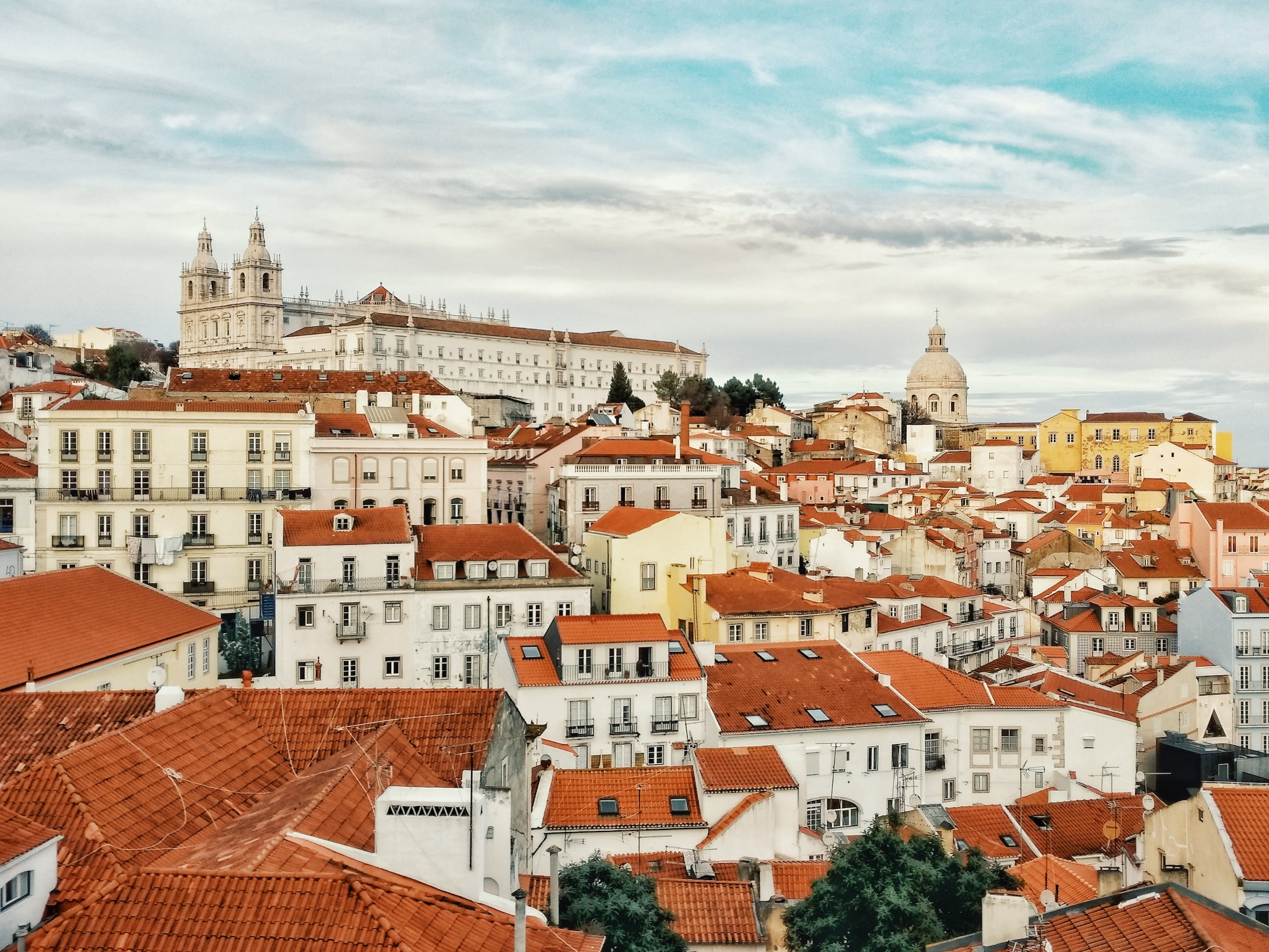 Die portugiesische Hauptstadt Lissabon 