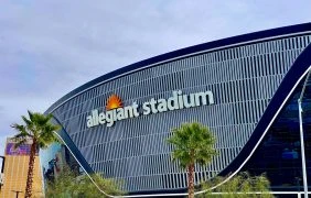 Das Allegiant Stadium in Las Vegas