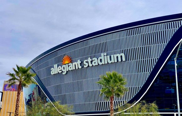 Das Allegiant Stadium in Las Vegas