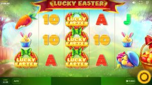 Spieloberfläche von Lucky Easter