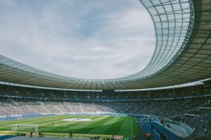 Das Olympiastadion in Berlin