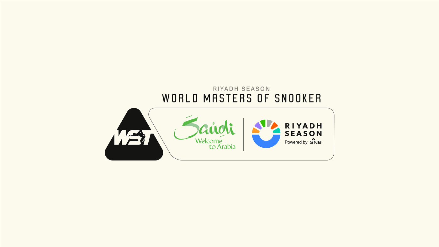 Offizielles Banner für die Riyadh Season World Masters.