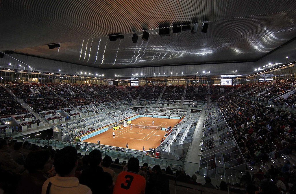 Manzanares Park Tennis Center in Madrid