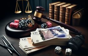 Symbolhafte Darstellung des Verstoßes von Bet365 gegen Geldwäsche-Richtlinien in Großbritannien