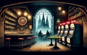 Symbolhafte Darstellung des illegalen Glücksspiels in NRW