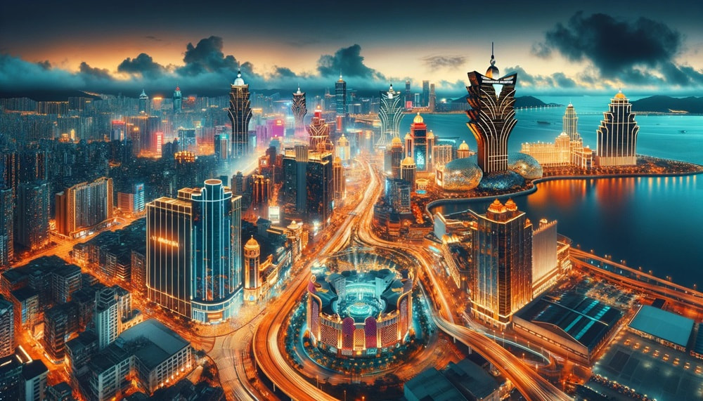 Symbolhafte Darstellung von Macau