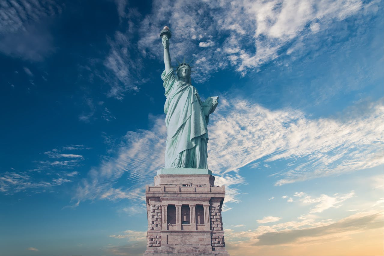 Freiheitsstatue in New York. 