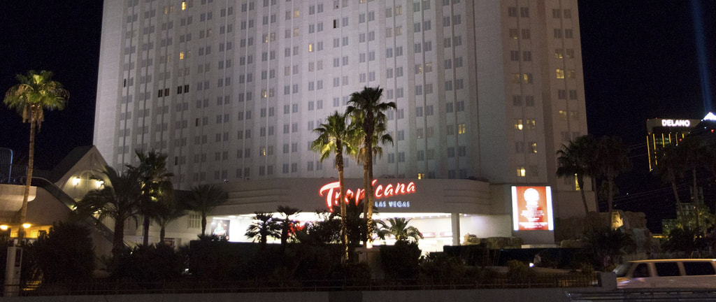 Aufnahme im Casino des Resorts Tropicana Resorts in Las Vegas.