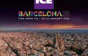 Offizielles Plakat der ICE 2025 in Barcelona.