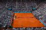 Tennisplatz bei den Atp Madrid Open