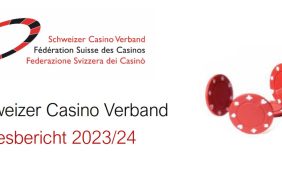 Screenshot aus dem Jahresbericht 2023/24 des Schweizer Casino Verbandes