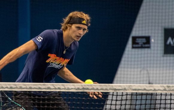 Foto des Tennisspielers Alexander Zverev