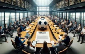 Symbolhafte Darstellung des offenen Briefes an österreichische Politiker