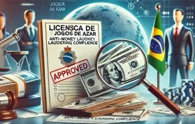 Symbolhafte Darstellung der Anti-Geldwäsche-Richtlinien in Brasilien