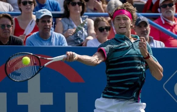 Foto des deutschen Tennisspielers Alexander Zverev