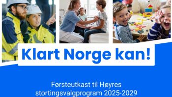 Glücksspiel-Monopol in Norwegen: Høyre positioniert sich in Manifest und fordert Lizenzmodell für Casinos und Sportwetten