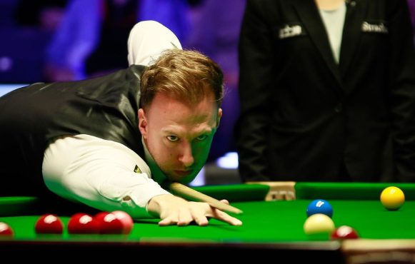 Aufnahme von Judd Trump bei den British Open.