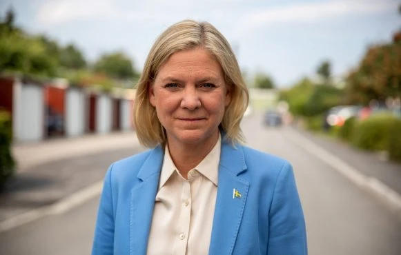 Offizielles Pressefoto von Magdalena Andersson