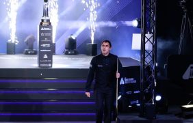 Aufnahme von Ronnie O'Sullivan bei den Saudi Arabia Snooker Masters.