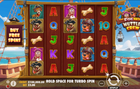Screenshot des Online Spielautomaten The Dog House Muttley Crew von Pragmatic Play
