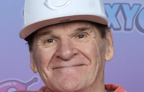 Foto des verstorbenen Baseballprofis Pete Rose