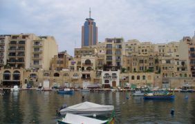 Der Portomaso Business Tower in Malta