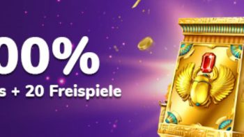 Deutsche Online-Spielothek Lord Lucky bietet 400 % Einzahlungsbonus und 20 Free Spins