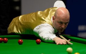 Aufnahme von Mark King bei den German Masters.