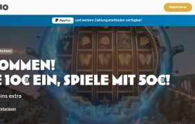 Foto des Willkommensbonus in der Wunderino Online-Spielothek