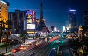 Der Strip in Las Vegas.