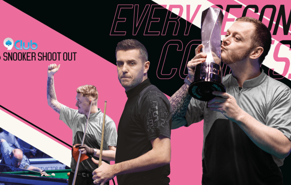 Poster zum Snooker Shoot Out 2024.
