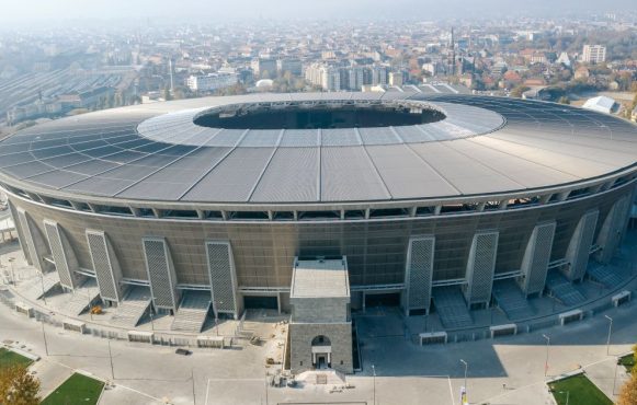 Foto der Puskás Aréna in Budapest