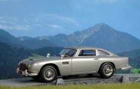 Aufnahme eines Aston Martin DB5.