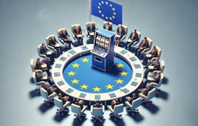Symbolhafte Darstellung der geplanten EU-Arbeitsgruppe gegen illegales Glücksspiel