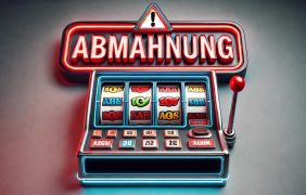 Symbolhafte Darstellung der Abmahnung für Glücksspiel-Unternehmen durch die GGL