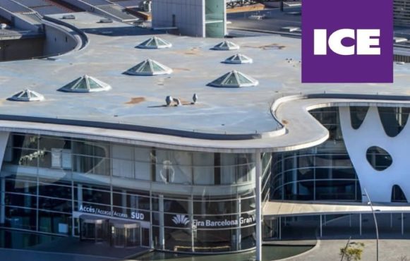 Aufnahme der Fira Barcelona Gran Via.