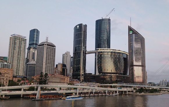 Aufnahme des Star Casinos in Brisbane, Australien.