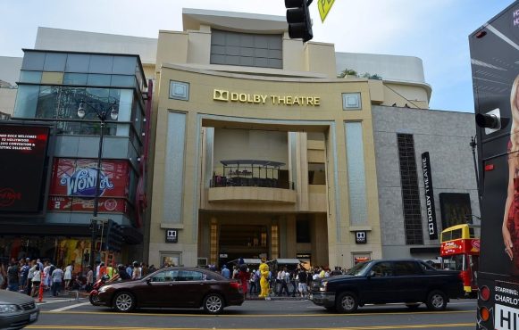 Aufnahme des Dolby Theatre, in dem die Oscars 2025 verliehen werden.