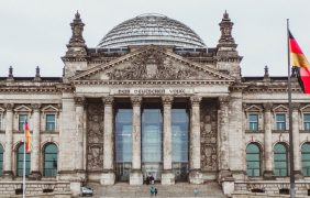 Reichstagsgebäude in Berlin