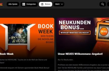 Novoline Willkommenspaket: Drei Boni für Neukunden – Freispiele, Bonus ohne Einzahlung & Einzahlungsbonus