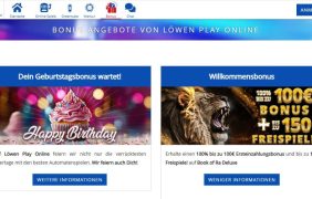 Neukundenbonus bei Löwen Play