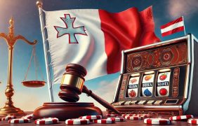 Symbolhafte Darstellung des Glücksspiel-Urteils eines maltesischen Gerichts