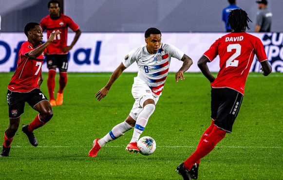 Weston McKennie im Trikot der USA.